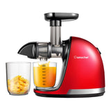 Amzchef Masticating Juicer ZM1501 BPA-free Quiet Motor Reversing Function Slow Juicer For Vegetables Fruits with Cleaning Brush
